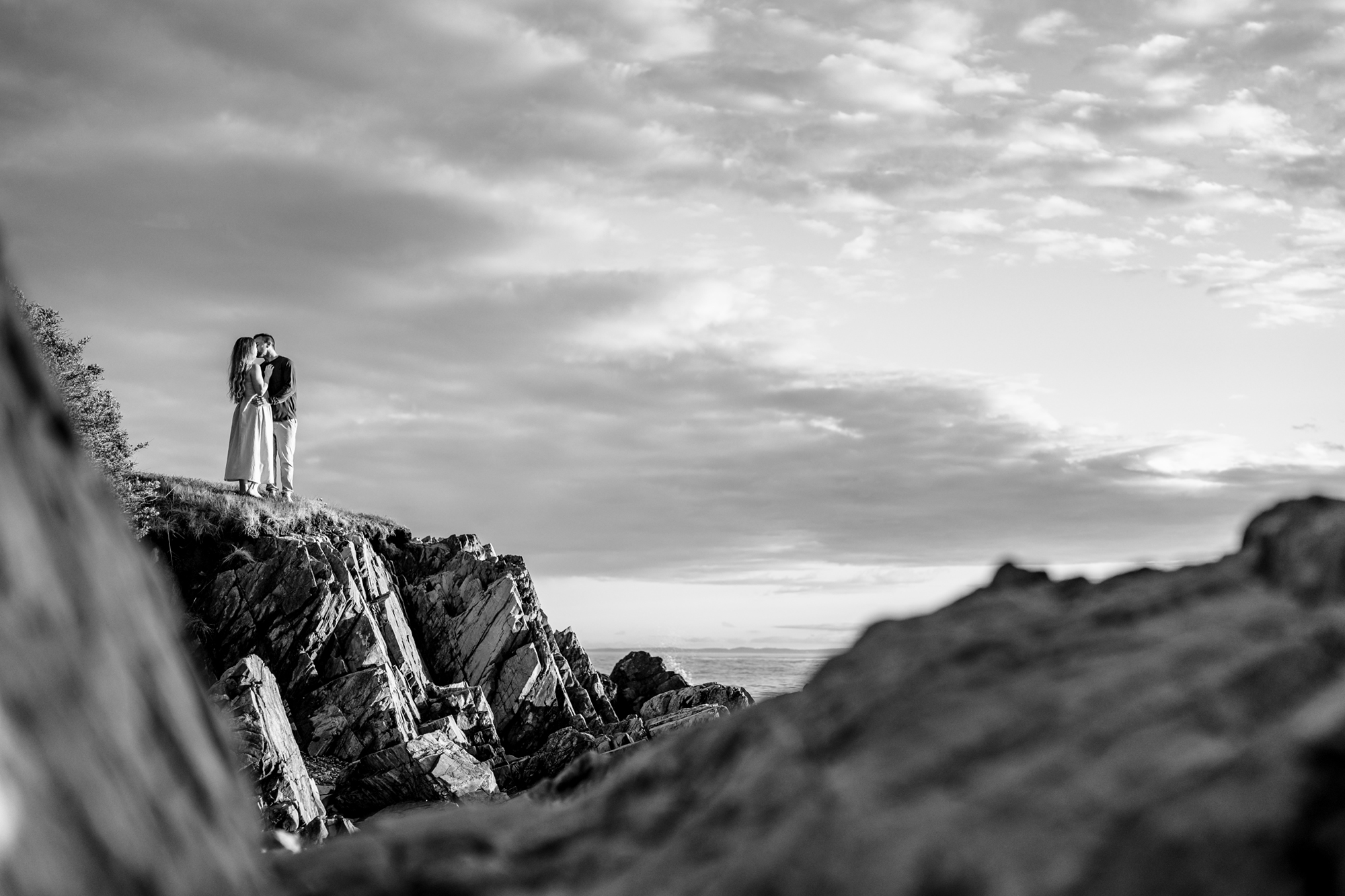 Kennebunkport Wedding Photographers capture a Kennebunkport Engagement on Colony Beach