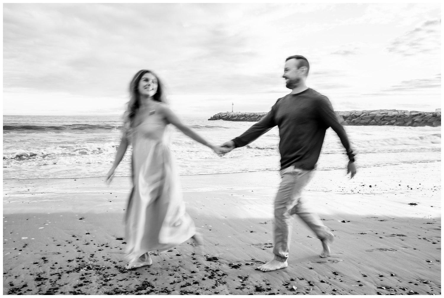 Kennebunkport Wedding Photographers capture a Kennebunkport Engagement on Colony Beach