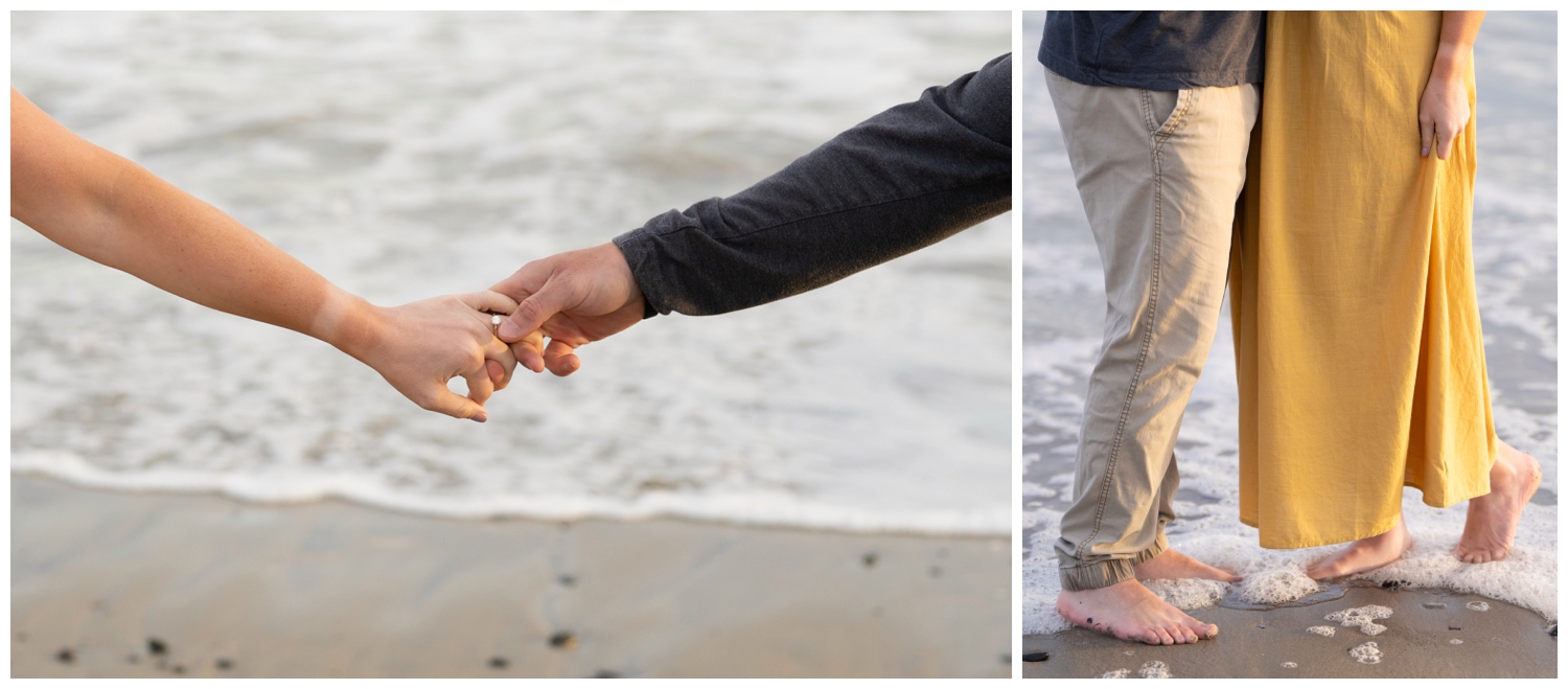 Kennebunkport Wedding Photographers capture a Kennebunkport Engagement on Colony Beach
