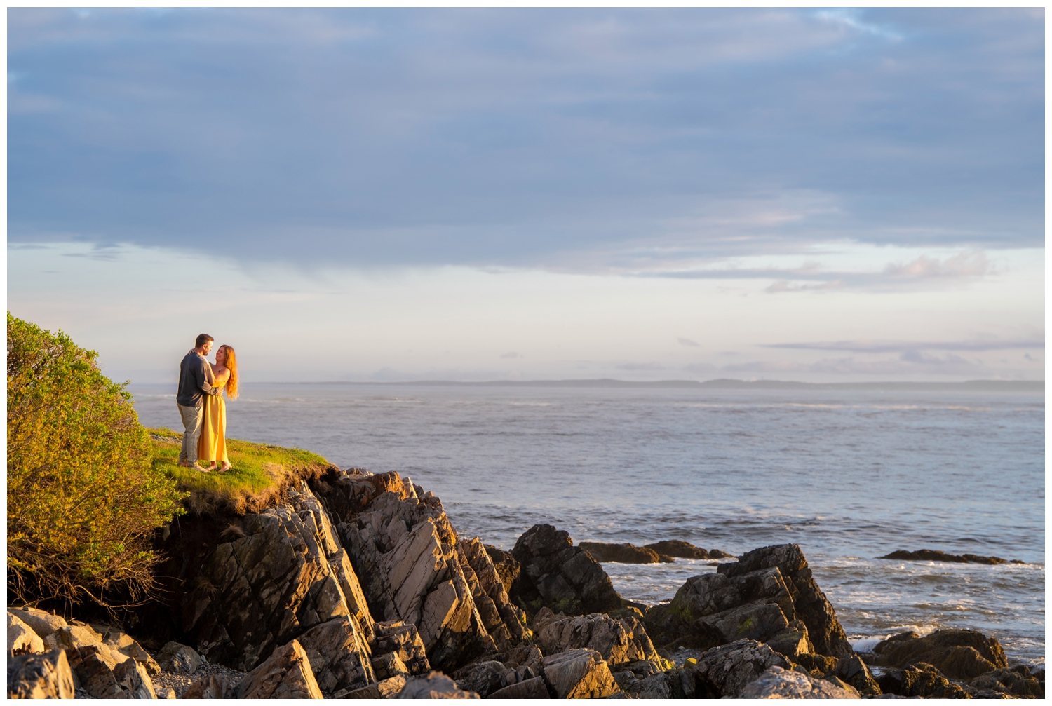 Kennebunkport Wedding Photographers capture a Kennebunkport Engagement on Colony Beach