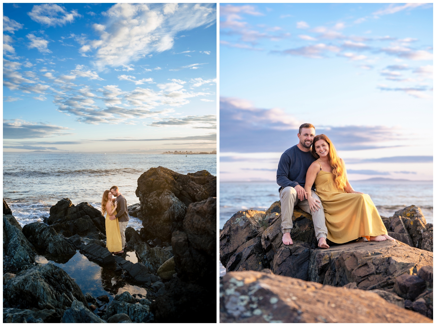 Kennebunkport Wedding Photographers capture a Kennebunkport Engagement on Colony Beach