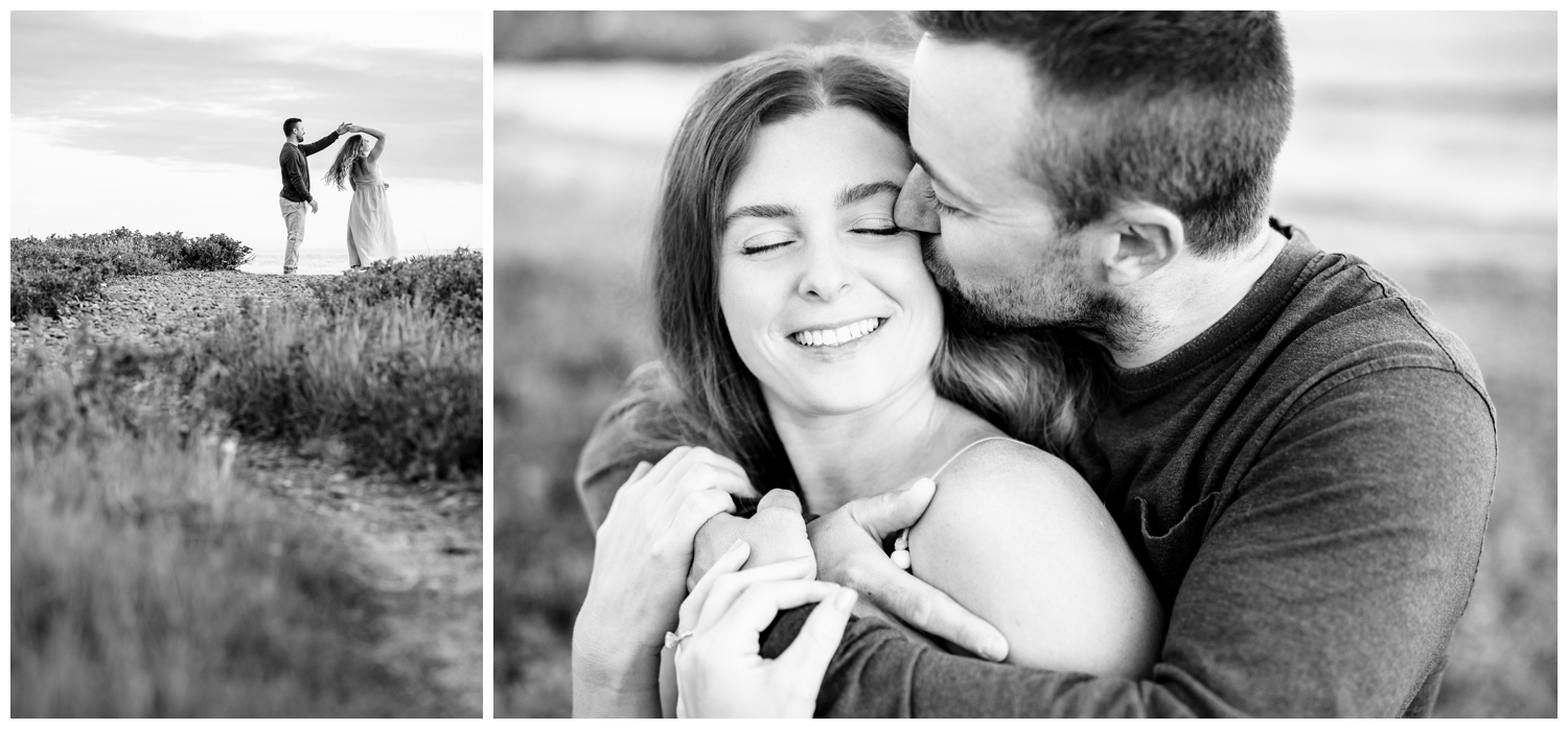 Kennebunkport Wedding Photographers capture a Kennebunkport Engagement on Colony Beach