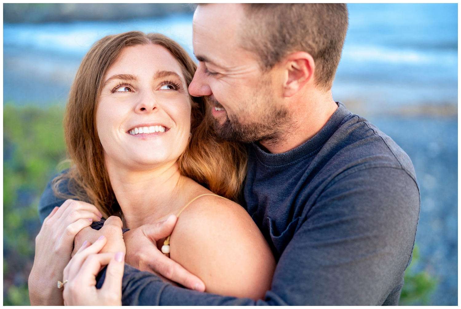 Kennebunkport Wedding Photographers capture a Kennebunkport Engagement on Colony Beach