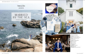 Real Maine Weddings Published Photographer, Magazine Photographer