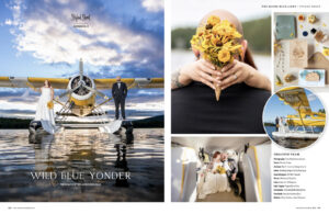 Real Maine Weddings Published Photographer, Magazine Photographer, Airplane Wedding