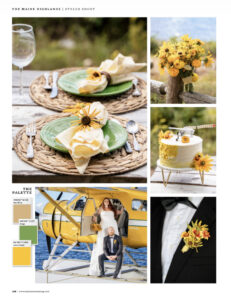 Real Maine Weddings Published Photographer, Magazine Photographer, Airplane Wedding