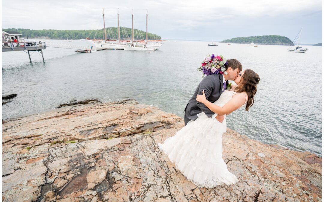 Bar Harbor Inn Wedding captured by Bar Harbor Inn wedding photographer, Two Adventurous Souls