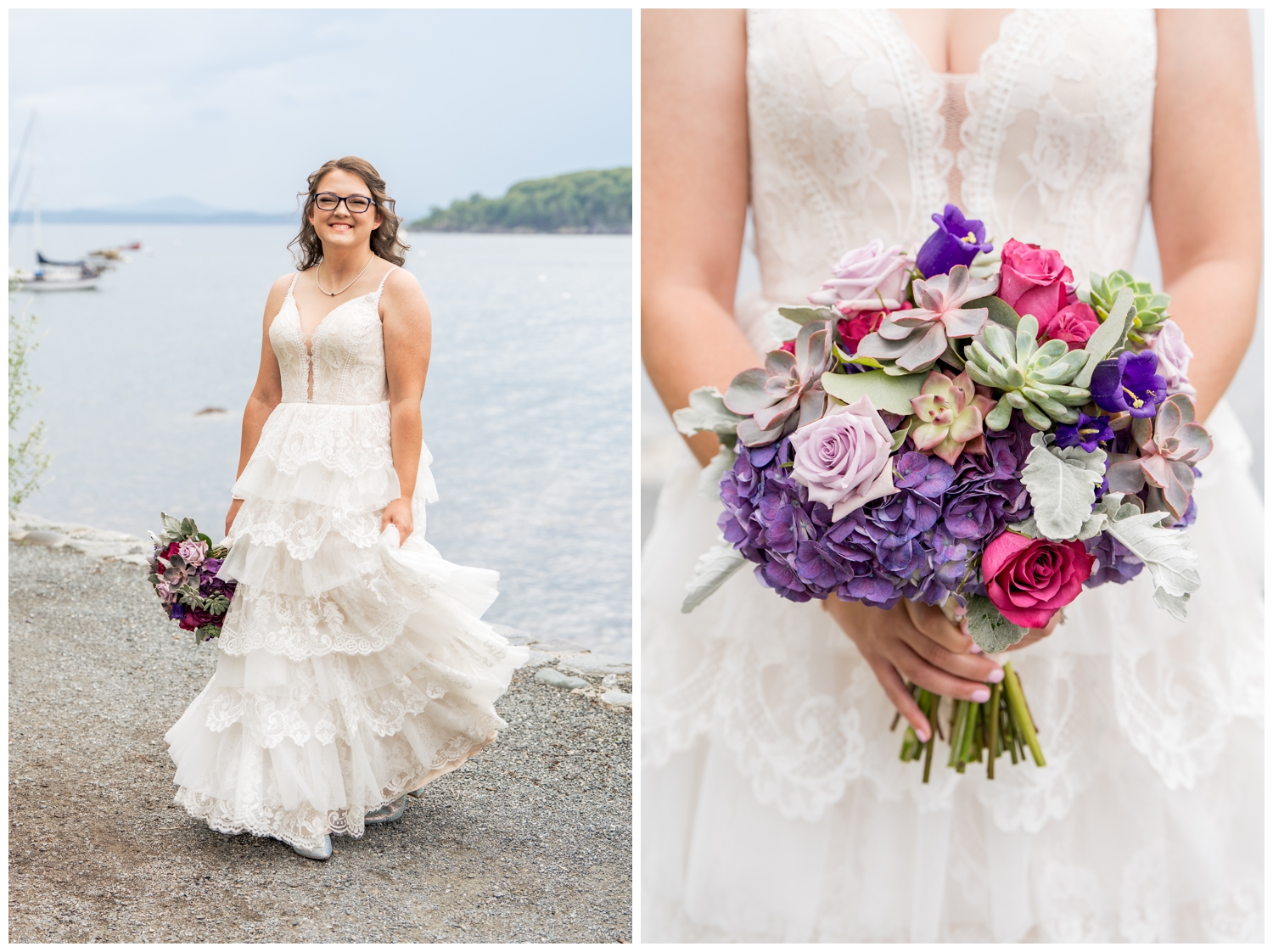 Bar Harbor Inn Wedding captured by Bar Harbor Inn wedding photographer, Two Adventurous Souls