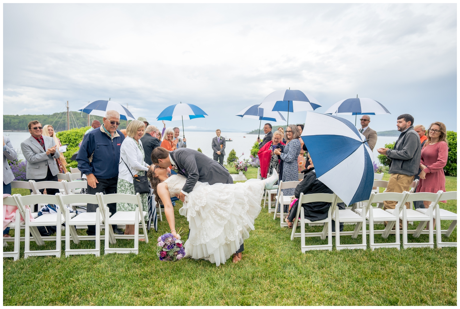 Bar Harbor Inn Wedding captured by Bar Harbor Inn wedding photographer, Two Adventurous Souls