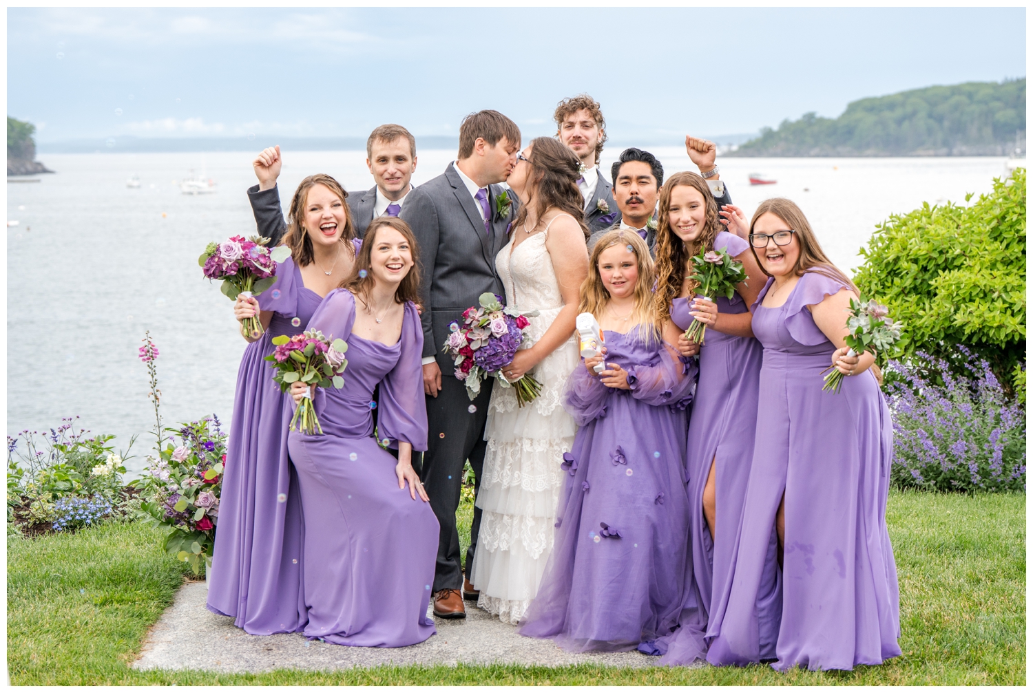 Bar Harbor Inn Wedding captured by Bar Harbor Inn wedding photographer, Two Adventurous Souls
