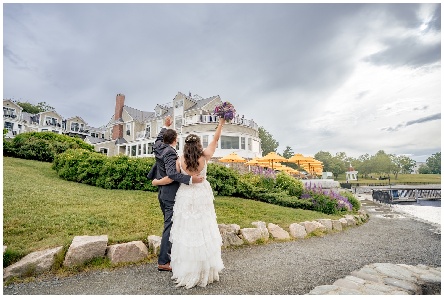 Bar Harbor Inn Wedding captured by Bar Harbor Inn wedding photographer, Two Adventurous Souls