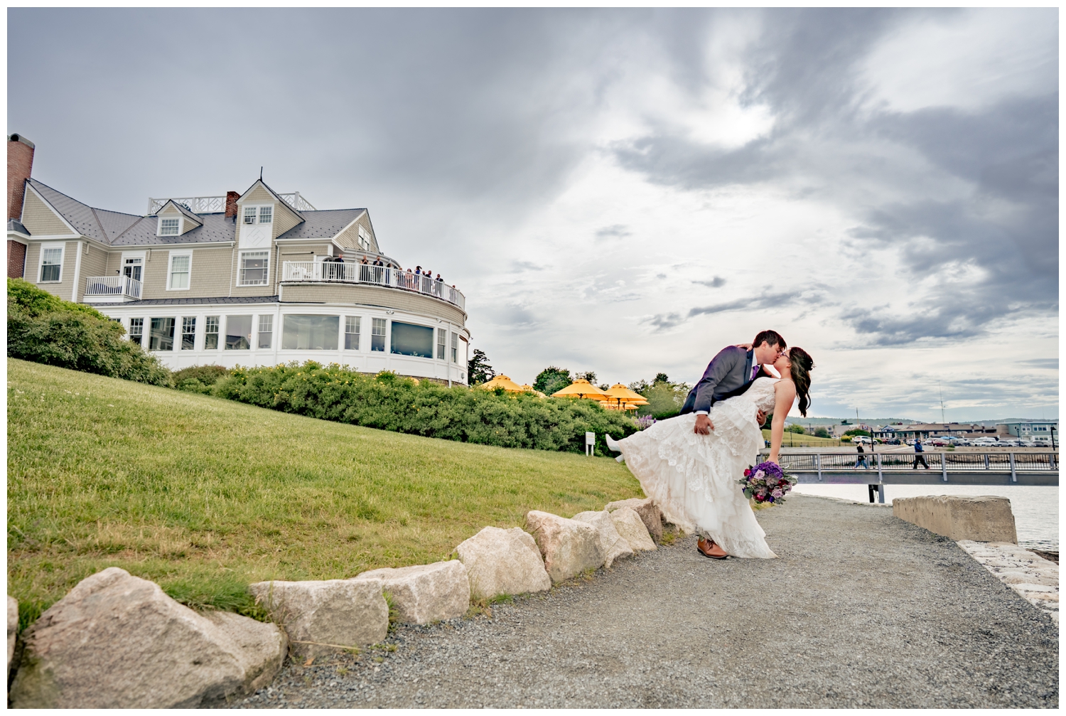 Bar Harbor Inn Wedding captured by Bar Harbor Inn wedding photographer, Two Adventurous Souls