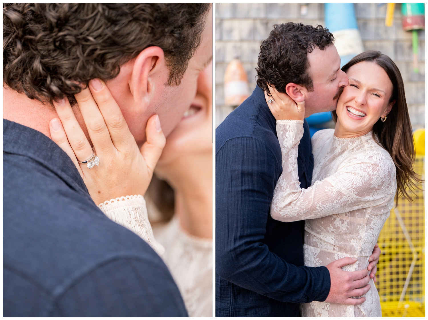 Portland Maine Wedding Photographers capture an Engagement Session in Portland's Old Port. Captured by Maine Wedding Photographers, Two Adventurous Souls