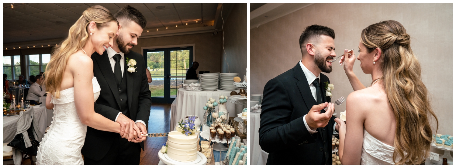 Sebasco Harbor Resort Wedding Photographers Capture the cocktail hour and reception details