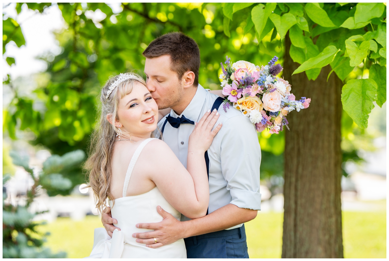 Old Orchard Beach Wedding Photographers capture a Bridgerton Themed wedding at Seashell Events.