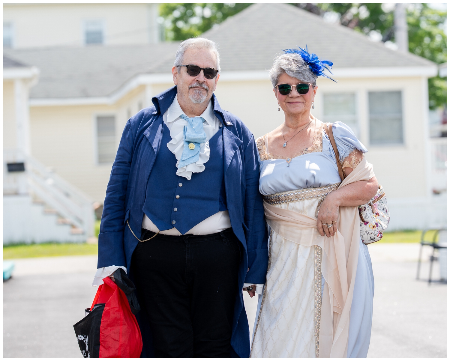 Old Orchard Beach Wedding Photographers capture a Bridgerton Themed wedding at Seashell Events.
