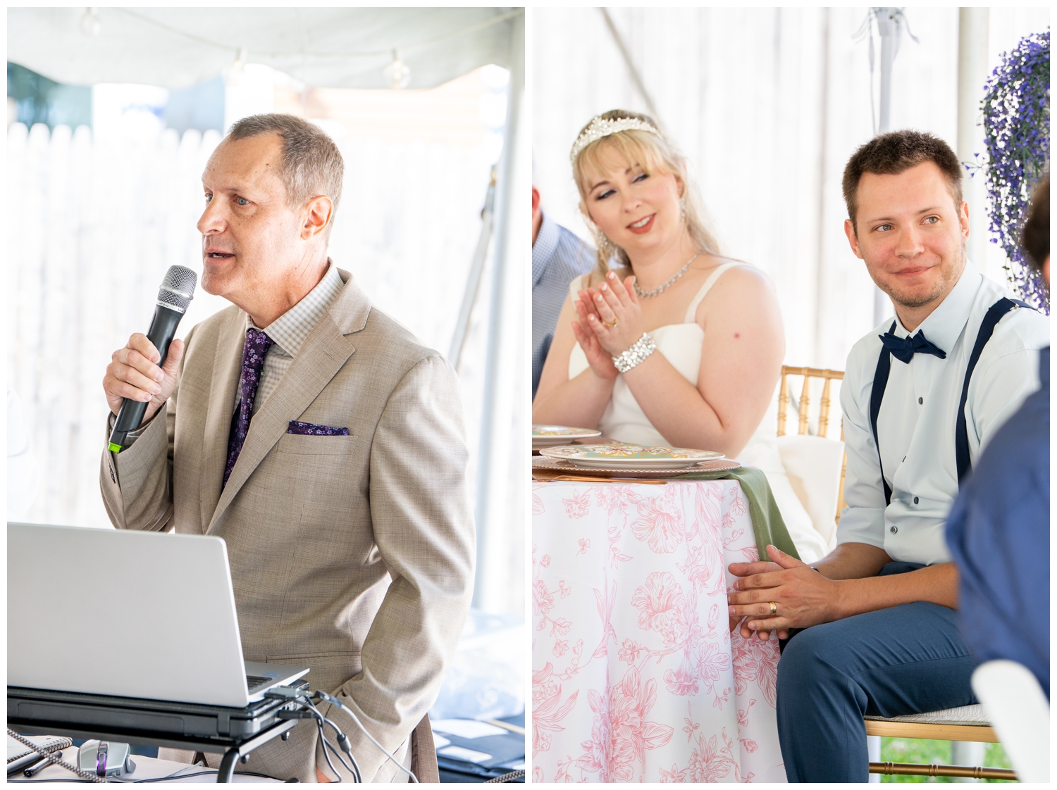 Old Orchard Beach Wedding Photographers capture a Bridgerton Themed wedding at Seashell Events.