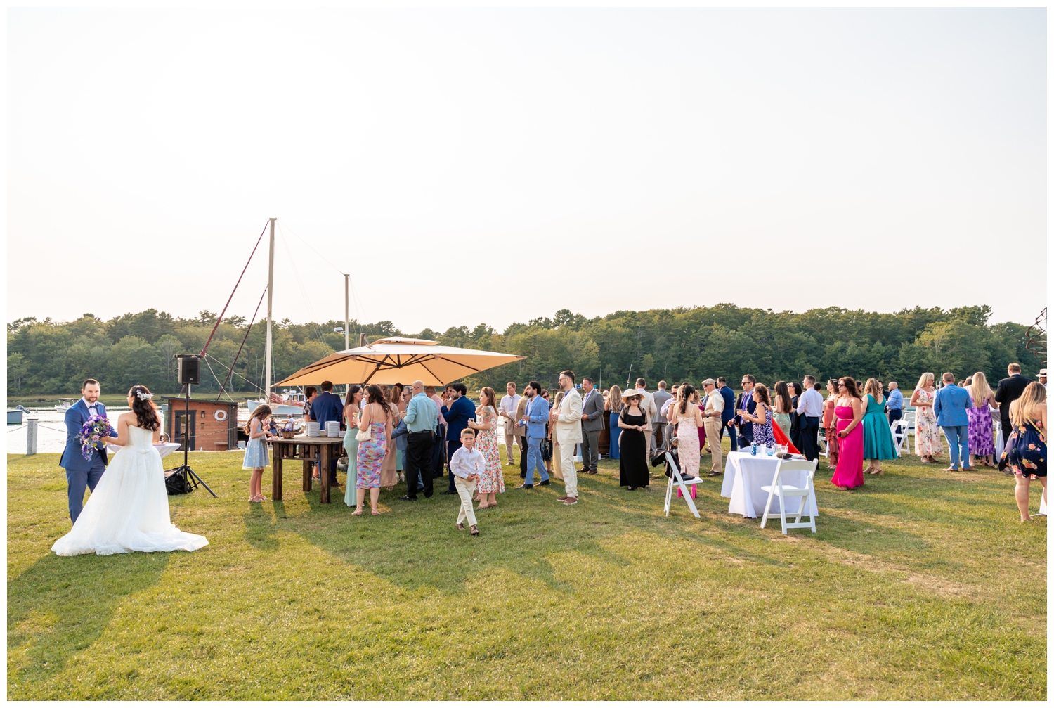 Noantum Resort Wedding captured by Kennebunkport Wedding Photographers, Two Adventurous Souls