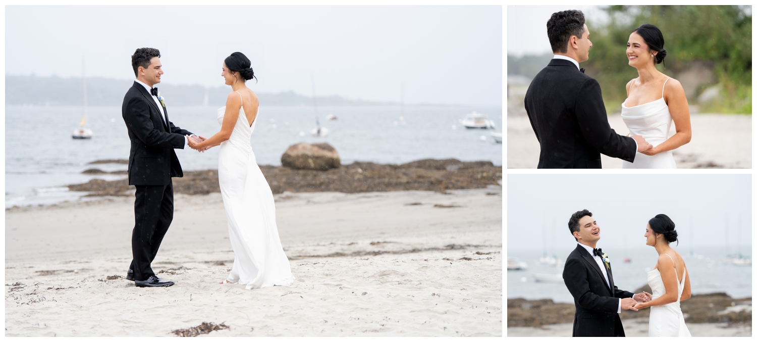 SMCC Wedding Photographers capture a Southern Maine Community College Wedding on a misty summer day. Two Adventurous Souls