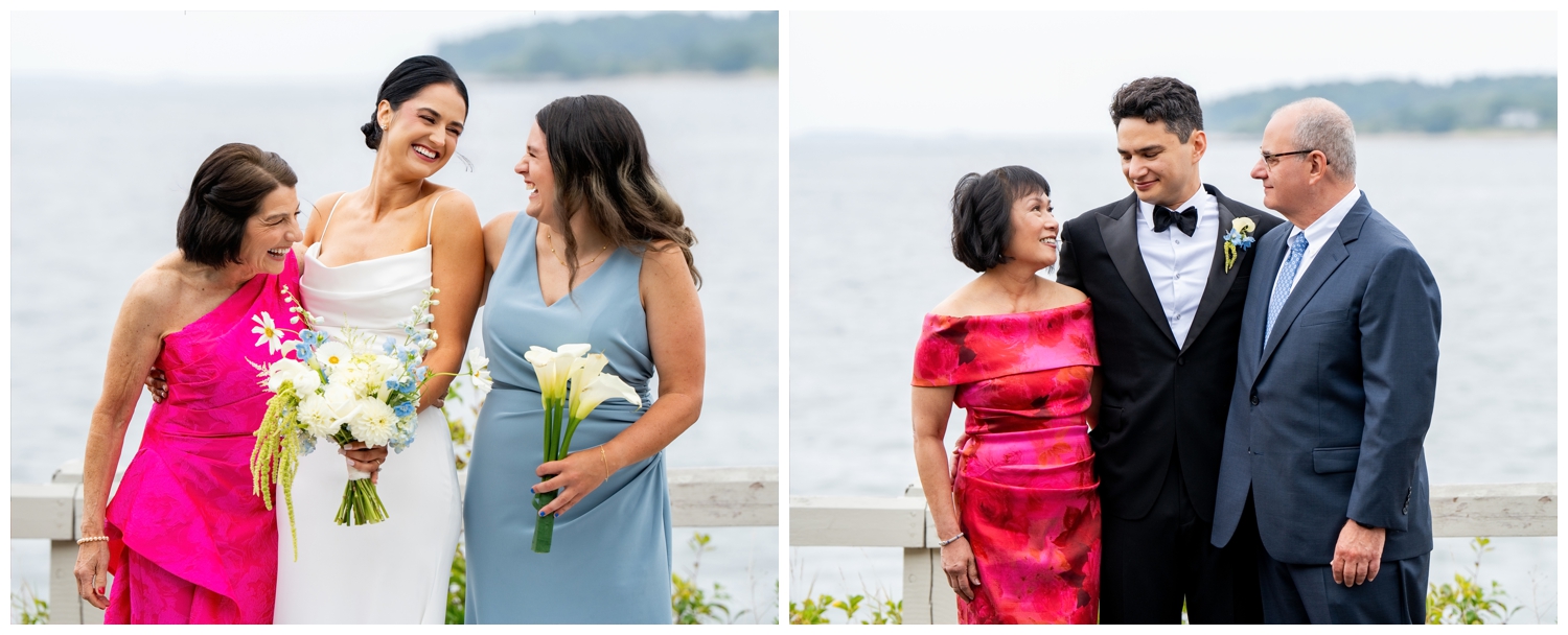SMCC Wedding Photographers capture a Southern Maine Community College Wedding on a misty summer day. Two Adventurous Souls