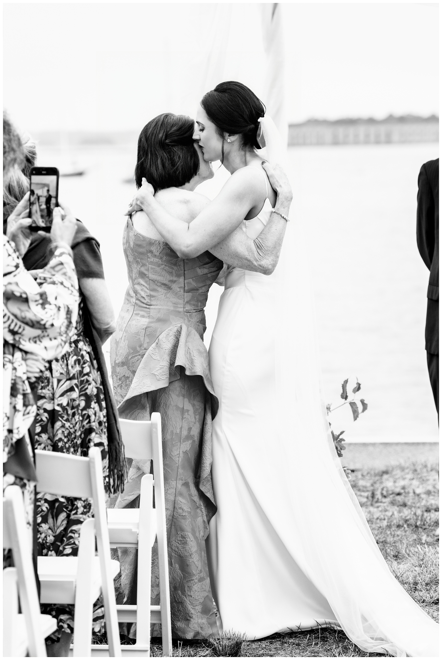 SMCC Wedding Photographers capture a Southern Maine Community College Wedding on a misty summer day. Two Adventurous Souls