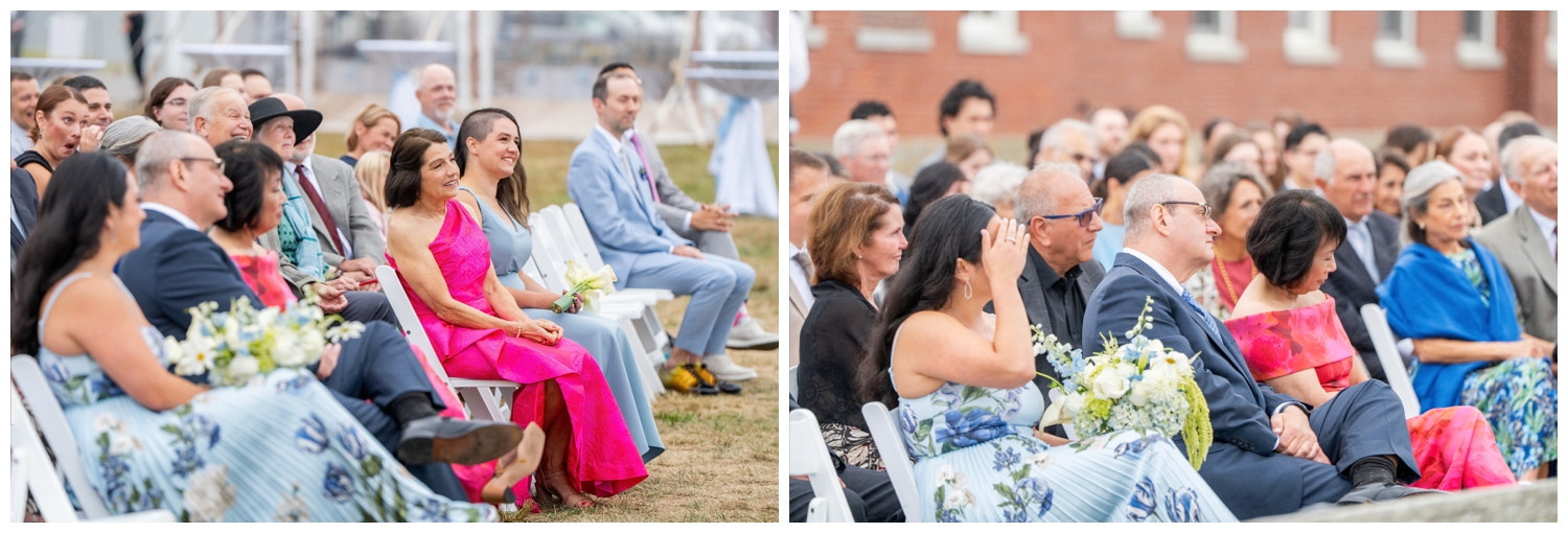 SMCC Wedding Photographers capture a Southern Maine Community College Wedding on a misty summer day. Two Adventurous Souls