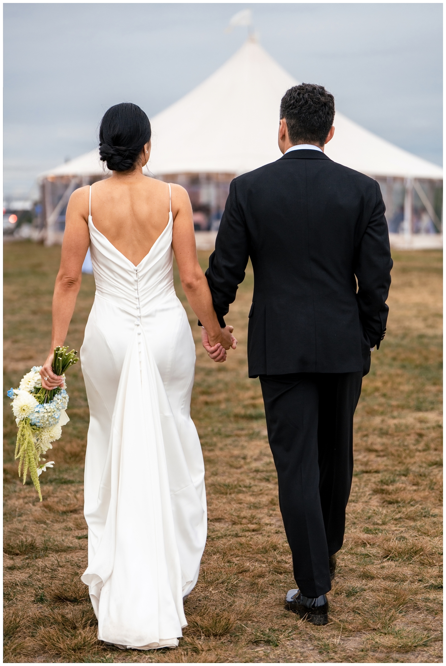 SMCC Wedding Photographers capture a Southern Maine Community College Wedding on a misty summer day. Two Adventurous Souls