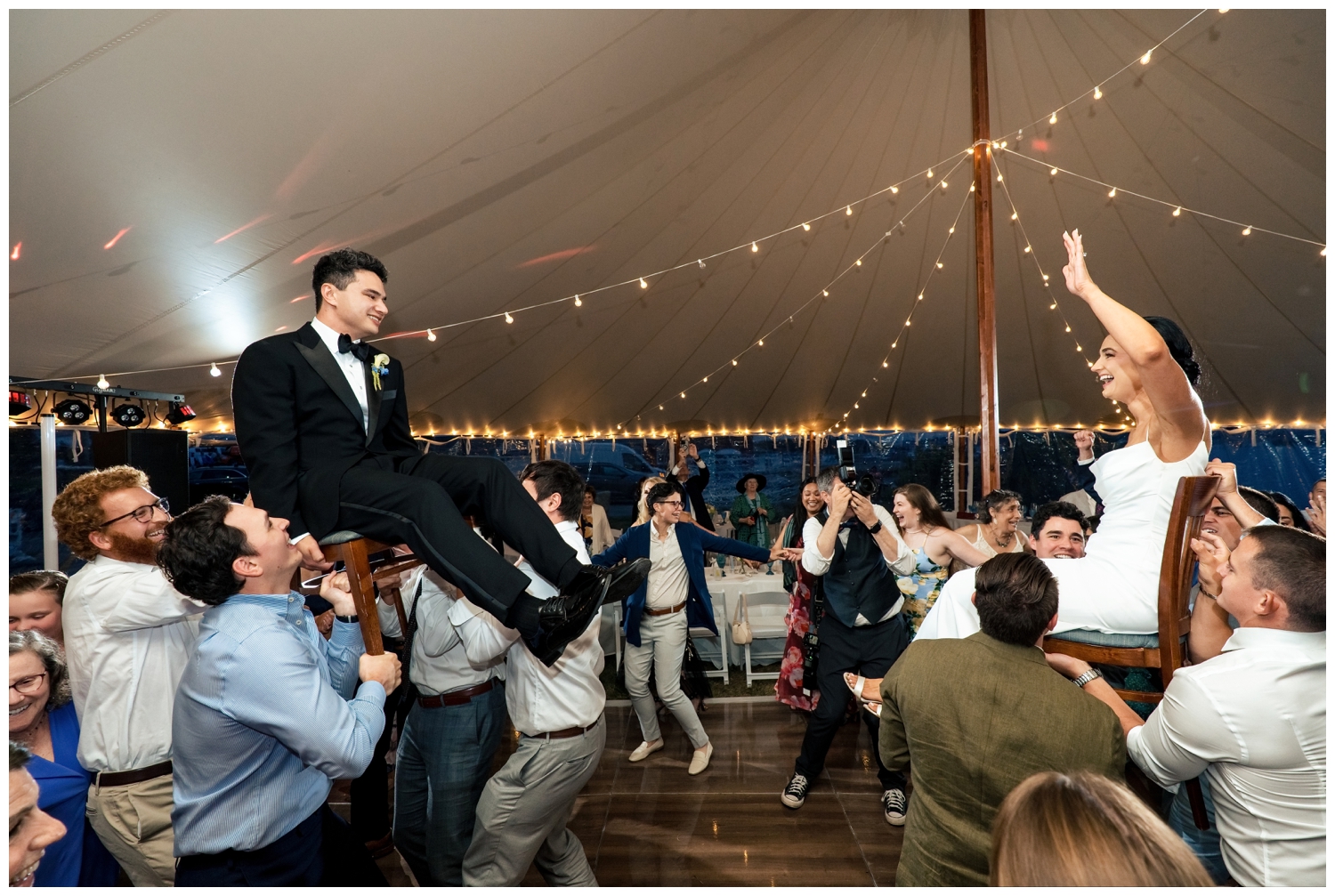 SMCC Wedding Photographers capture a Southern Maine Community College Wedding on a misty summer day. Two Adventurous Souls