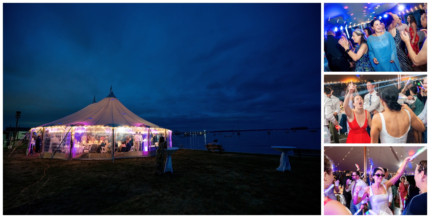 SMCC Wedding Photographers capture a Southern Maine Community College Wedding on a misty summer day. Two Adventurous Souls