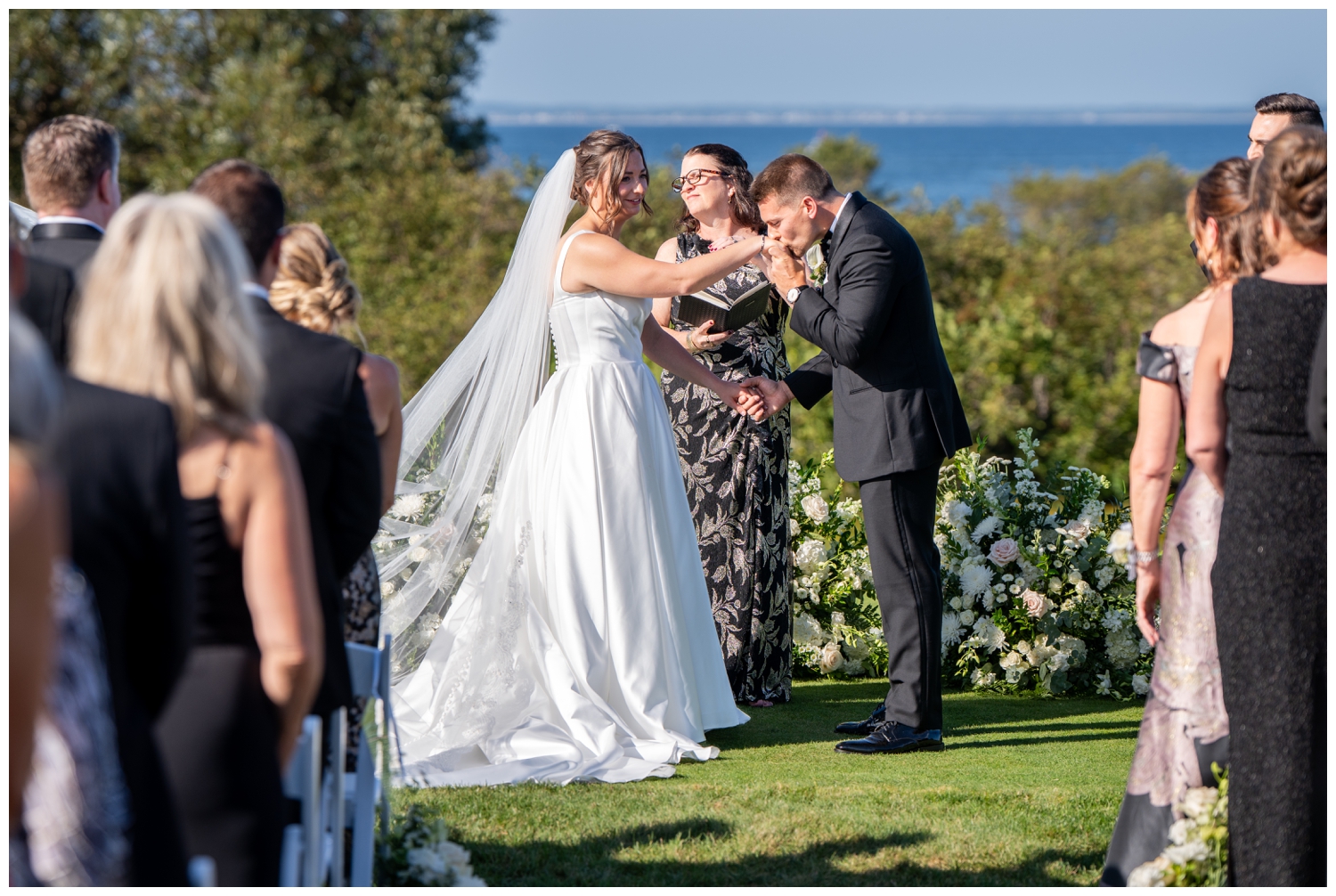 Abanakee Club Wedding in Biddeford Pool, Captured by Abanakee Club Wedding Photographers - Two Adventurous Souls
