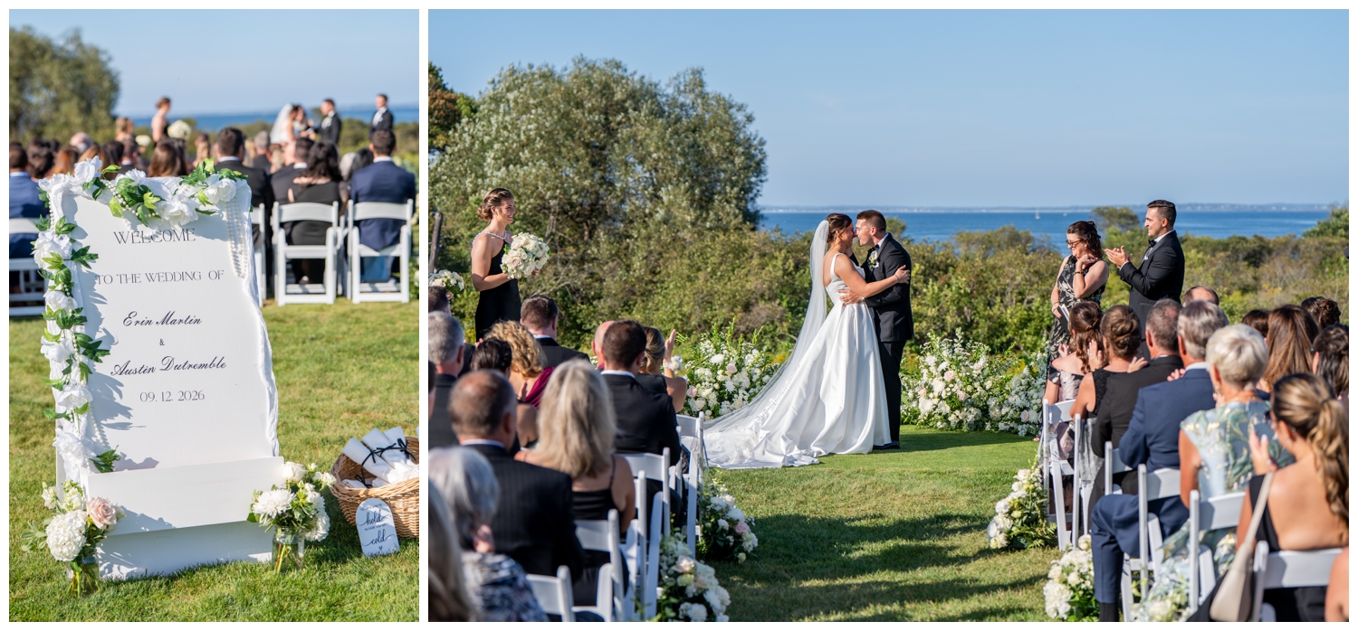 Abanakee Club Wedding in Biddeford Pool, Captured by Abanakee Club Wedding Photographers - Two Adventurous Souls
