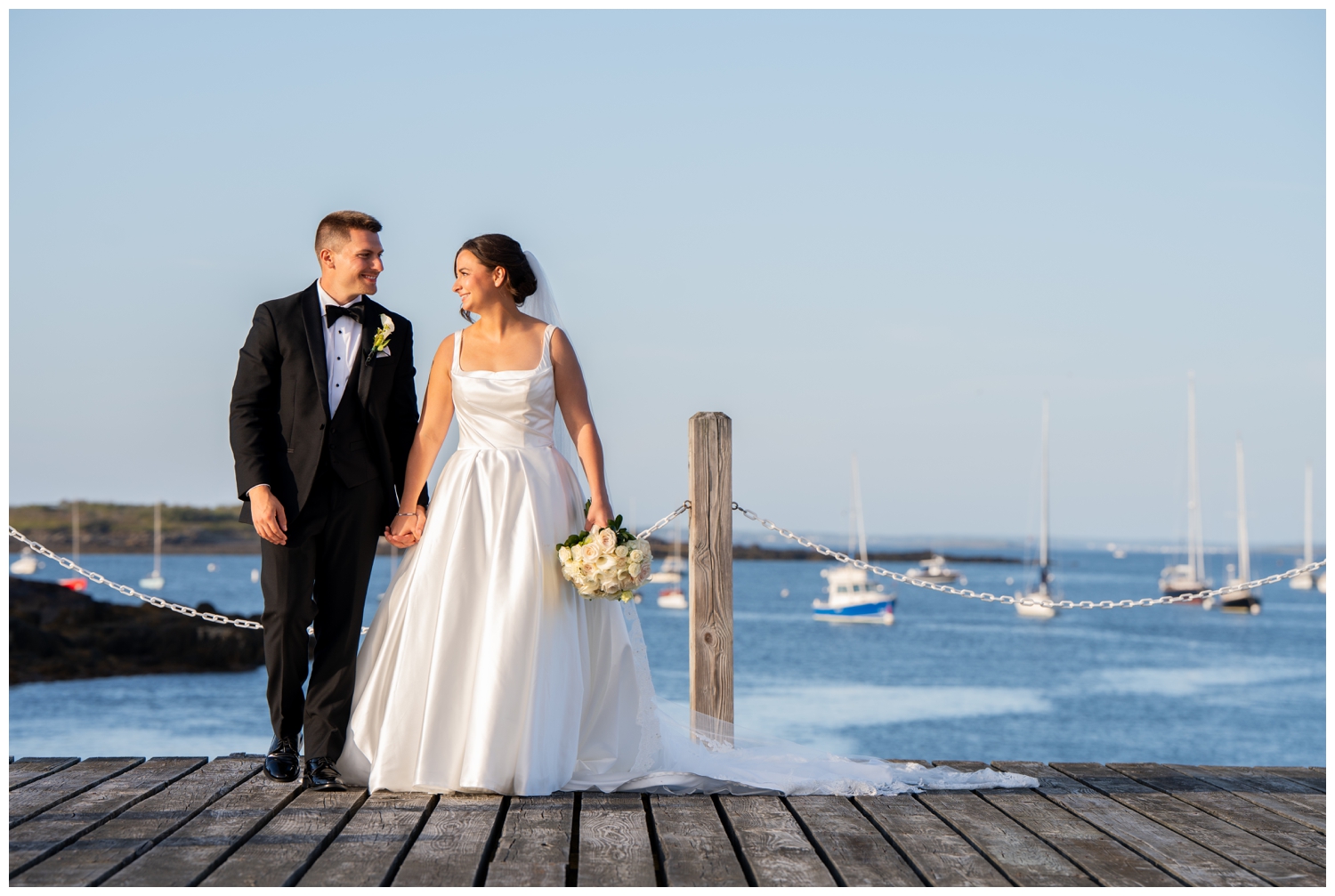 Abanakee Club Wedding in Biddeford Pool, Captured by Abanakee Club Wedding Photographers - Two Adventurous Souls