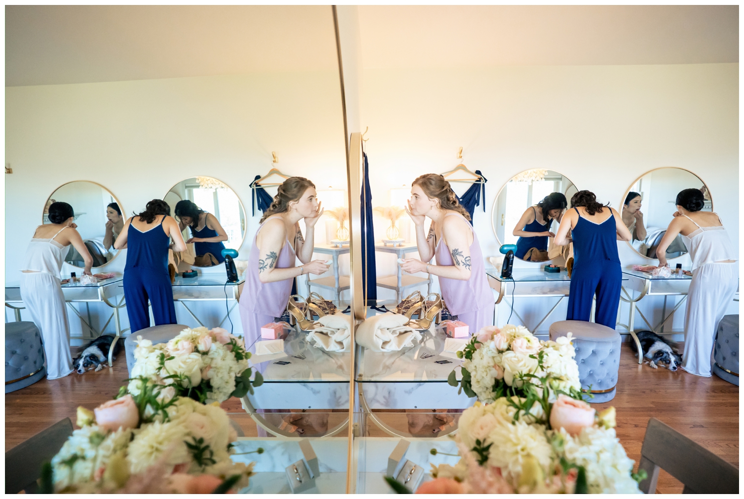 Ash Point Estate Wedding captured by Rockland Wedding Photographers, Two Adventurous Souls