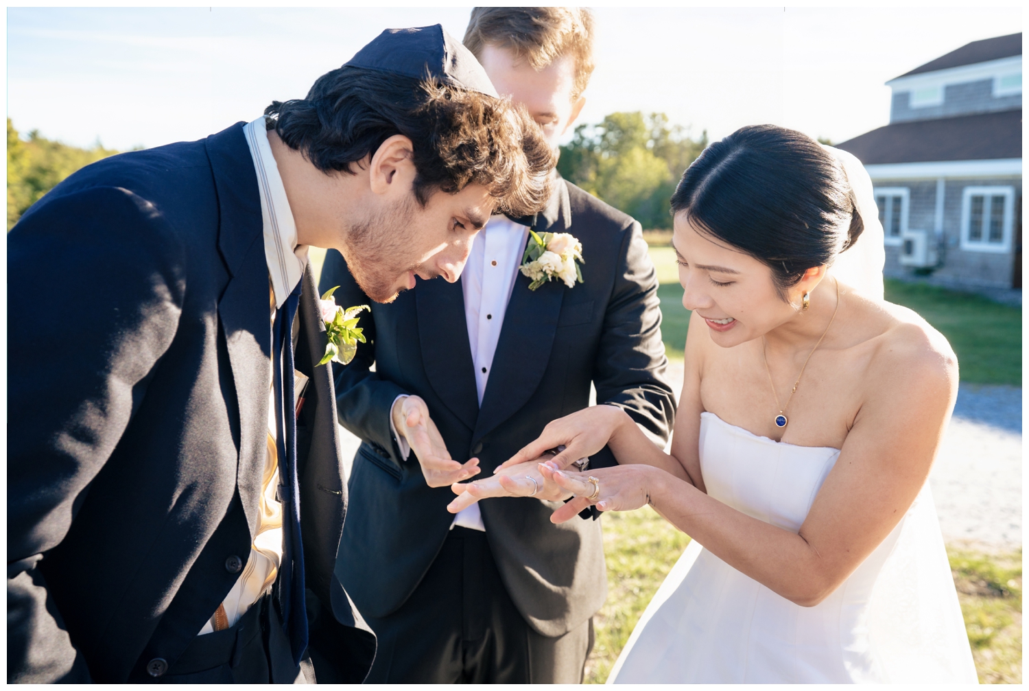 Ash Point Estate Wedding captured by Rockland Wedding Photographers, Two Adventurous Souls