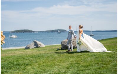 Brittany & Nate’s Sunday Brunch Wedding at the Bar Harbor Inn