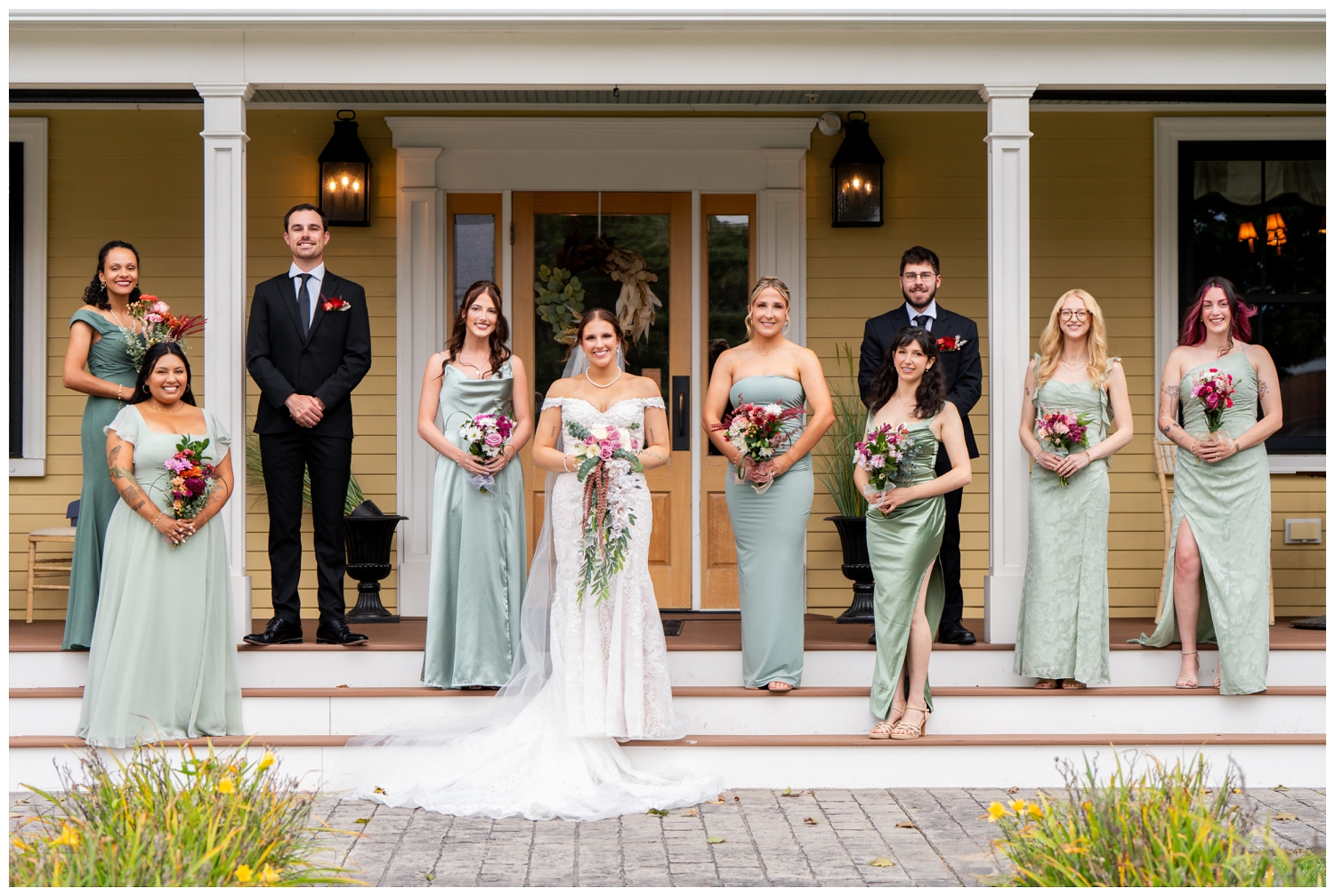 Red Barn at Outlook Farm Wedding, captured by Southern Maine wedding photographers Two Adventurous Souls