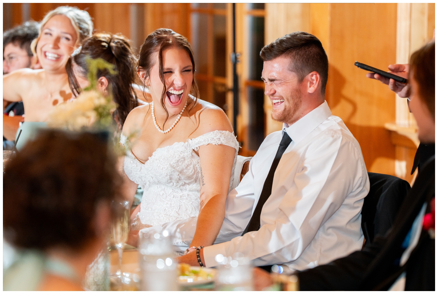 Red Barn at Outlook Farm Wedding, captured by Southern Maine wedding photographers Two Adventurous Souls