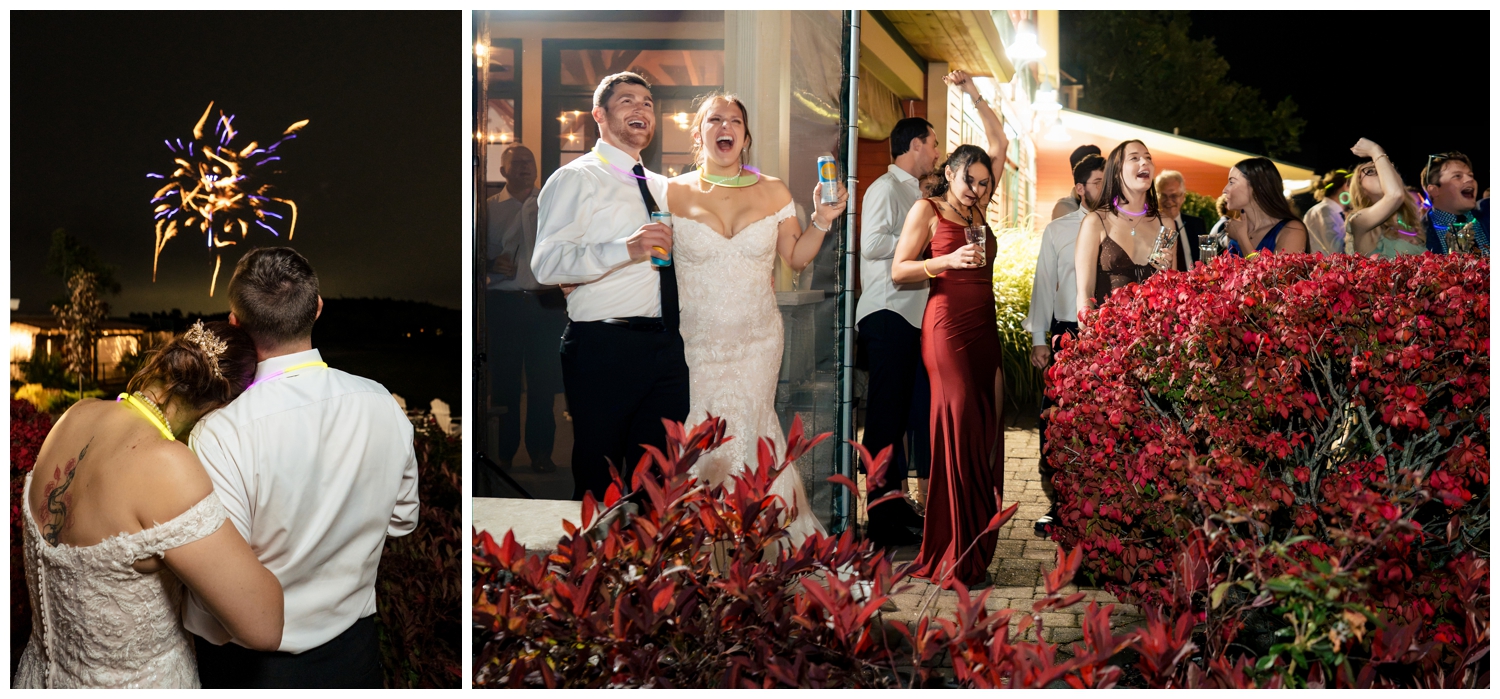 Red Barn at Outlook Farm Wedding, captured by Southern Maine wedding photographers Two Adventurous Souls