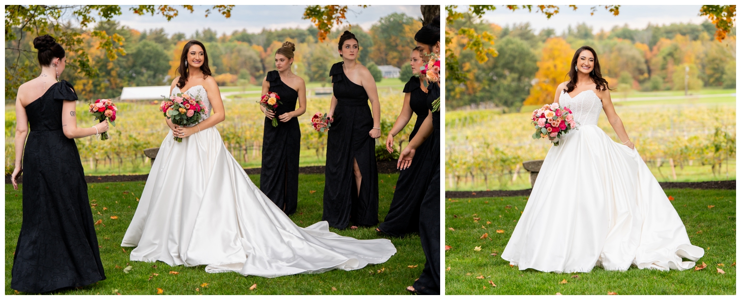 Flag Hill Winery Wedding Photos, Captured by New Hampshire Wedding Photographers, Two Adventurous Souls