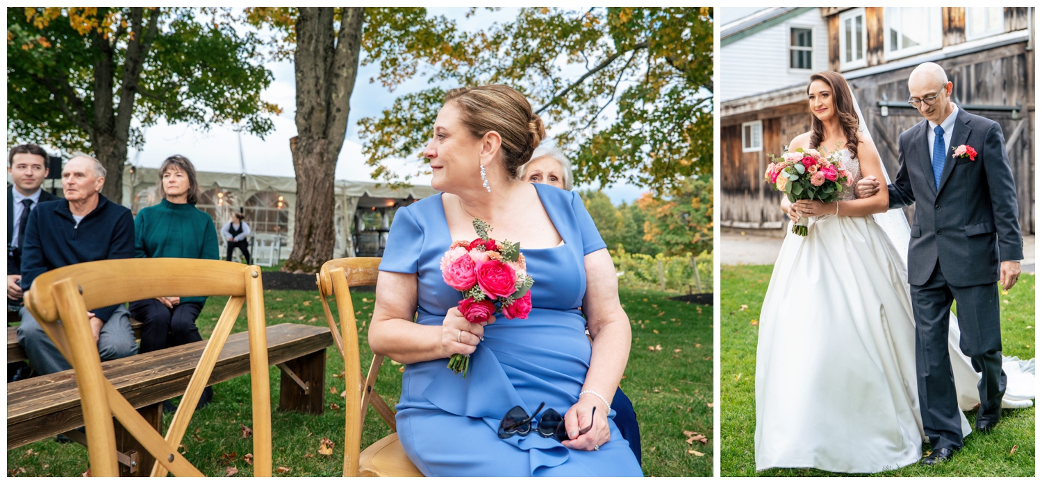 Flag Hill Winery Wedding Photos, Captured by New Hampshire Wedding Photographers, Two Adventurous Souls