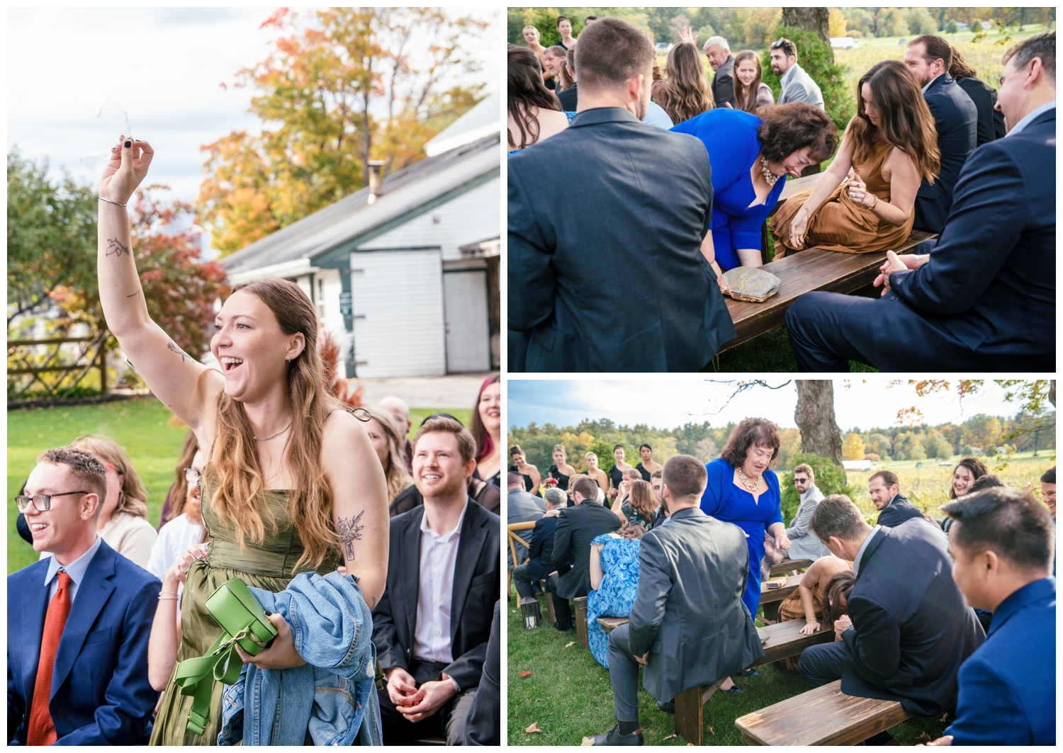 Flag Hill Winery Wedding Photos, Captured by New Hampshire Wedding Photographers, Two Adventurous Souls