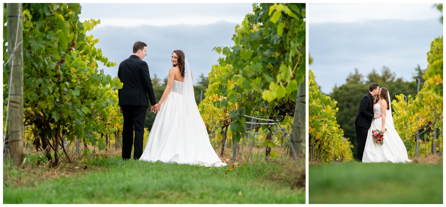 Flag Hill Winery Wedding Photos, Captured by New Hampshire Wedding Photographers, Two Adventurous Souls